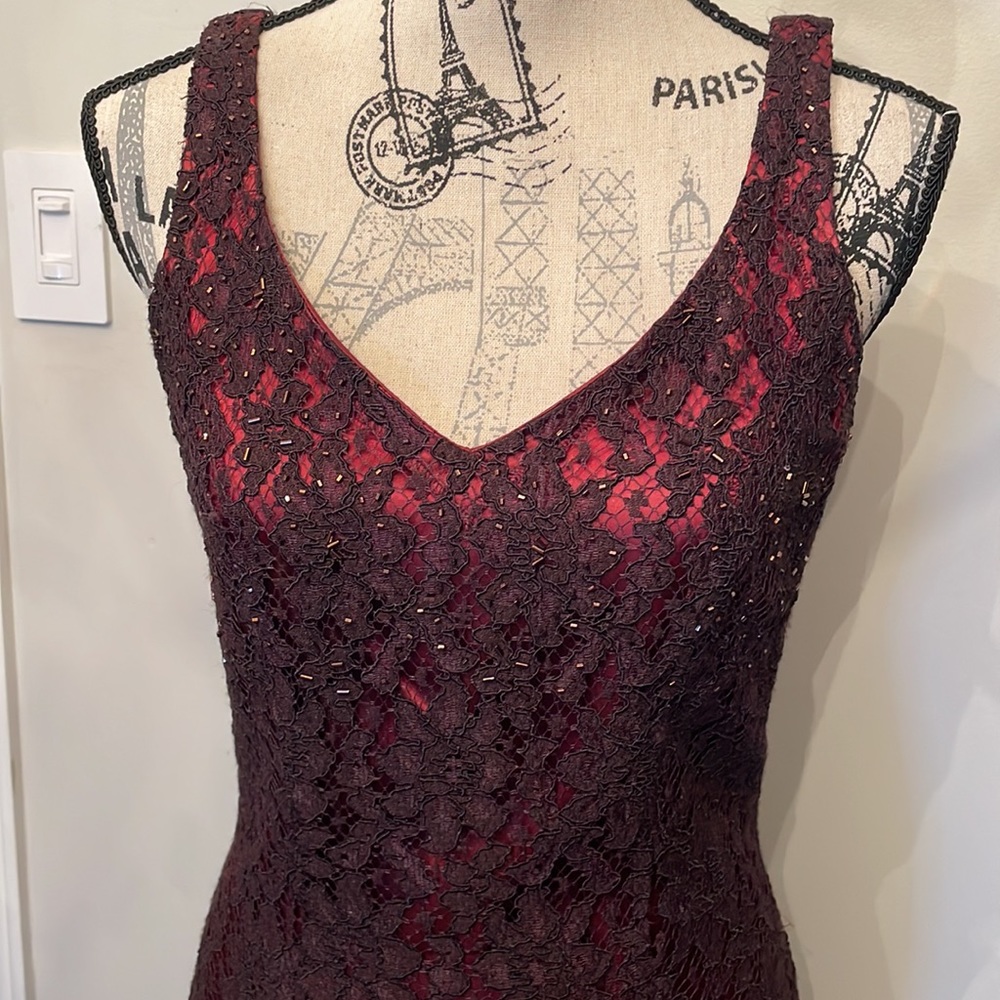 VINTAGE SPARKLY DRESS - Picture 4 of 8